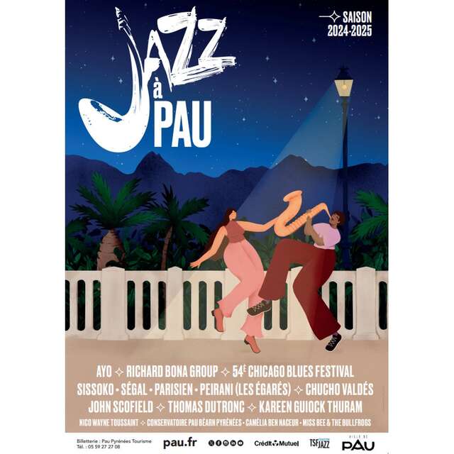 Saison de "Jazz à Pau" 2024/2025