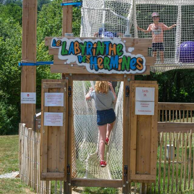 Labyrinthe des Hermines - Espace Hermeline