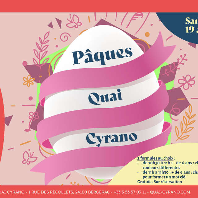 Pâques à Quai Cyrano
