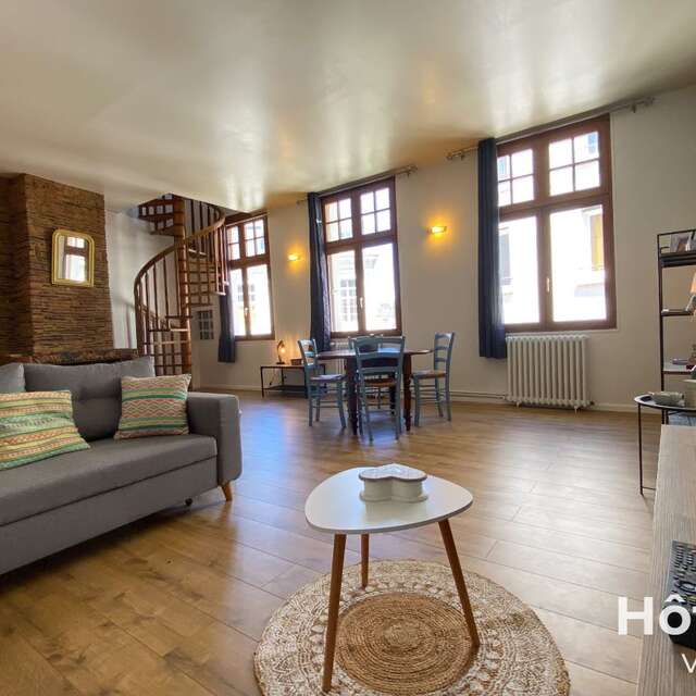 T3 Duplex charme de l'ancien - coeur de ville
