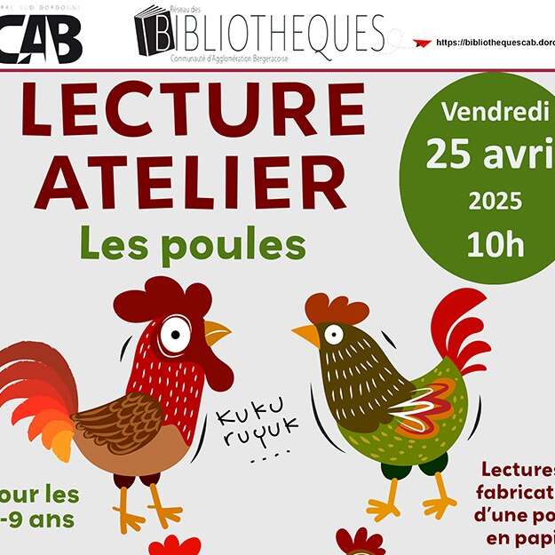 Lecture-Atelier : Les Poules