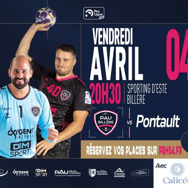 Handball:  Pau Billère Handball Vs Pontault