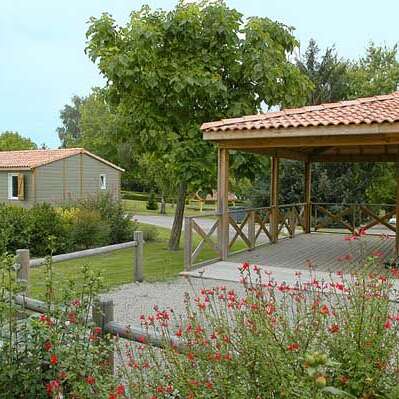 Chalets du camping de la Glane