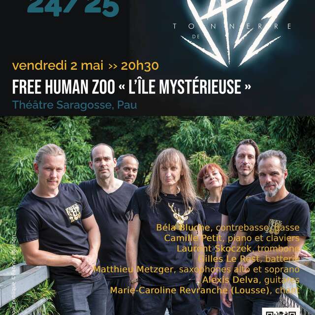 Free Human Zoo « L’île mystérieuse »