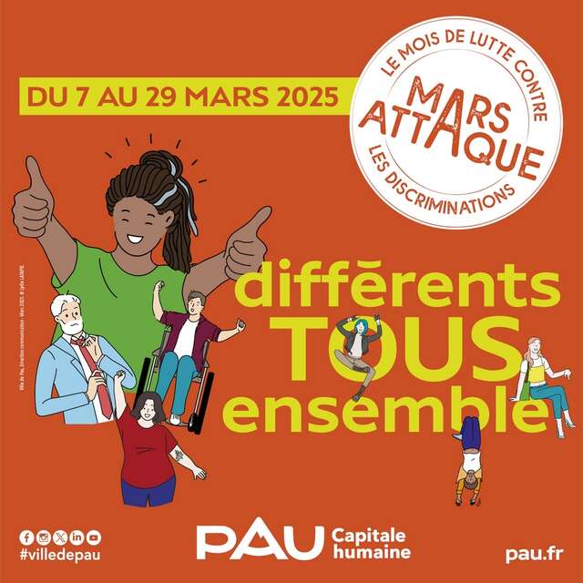 Mars Attaque - différents tous ensemble