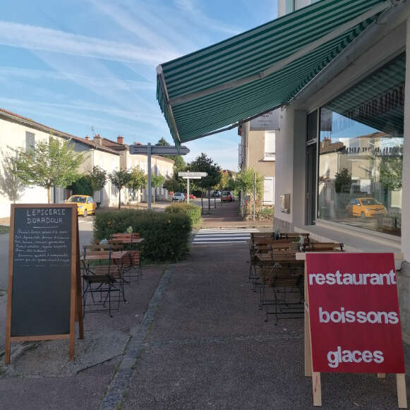 Le restaurant de l'Epicerie d'Oradour