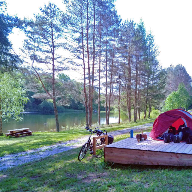 Aire de bivouac de la Tine