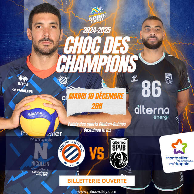 VOLLEY - MONTPELLIER VS POITIERS