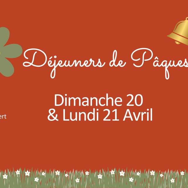 DÉJEUNER DE PÂQUES AU DOMAINE DU GRAND PUY