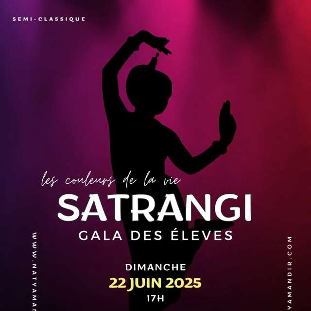SATRANGI, GALA DE DANSE INDIENNE 2025