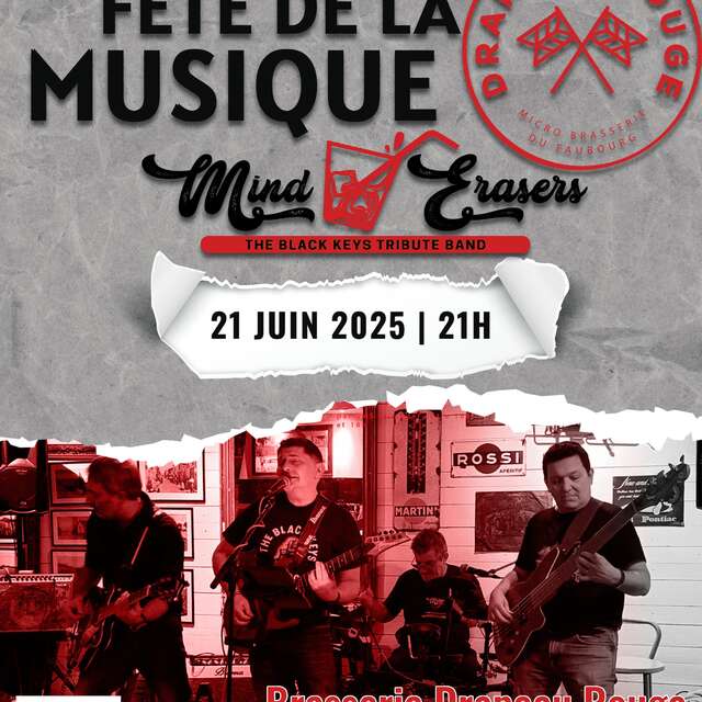 FÊTE DE LA MUSIQUE AU DRAPEAU ROUGE