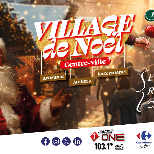 MARCHÉ DE NOËL 2025 - LE VILLAGE DE NOËL DU CRÈS