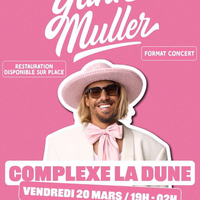 CONCERT YANN MULLER À LA DUNE