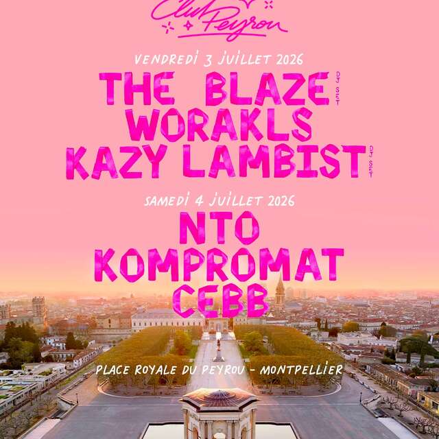 CONCERTS ÉLECTRO GÉANTS CLUB PEYROU