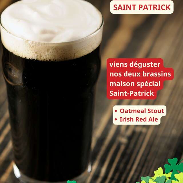 LA SAINT PATRICK AU DRAPEAU ROUGE