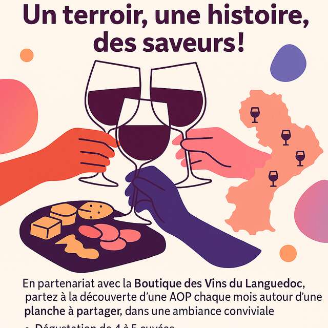 ATELIERS APÉRO AOP DU LANGUEDOC