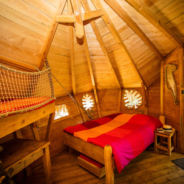 LES CABANES DE L'ARBOUSIER - CABANE ROLLIER