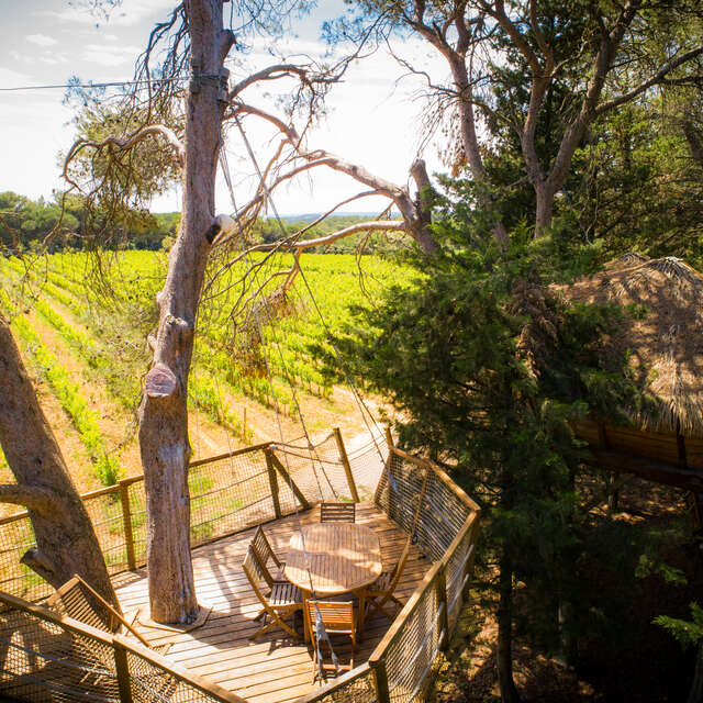 LES CABANES DE L'ARBOUSIER - CABANE ROLLIER