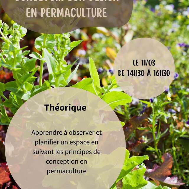 CONCEVOIR SON DESIGN EN PERMACULTURE