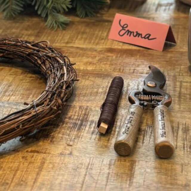 ATELIER FLORAL « COURONNE EN CŒUR ÉTERNEL »