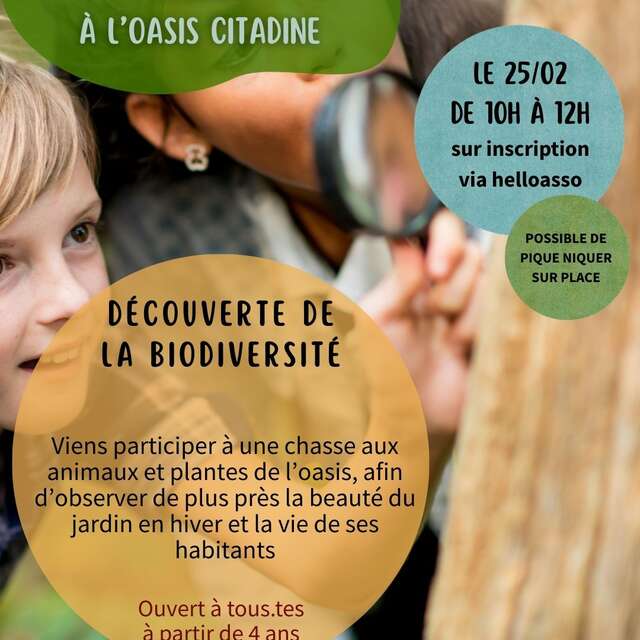 DÉCOUVERTE DE LA BIODIVERSITÉ