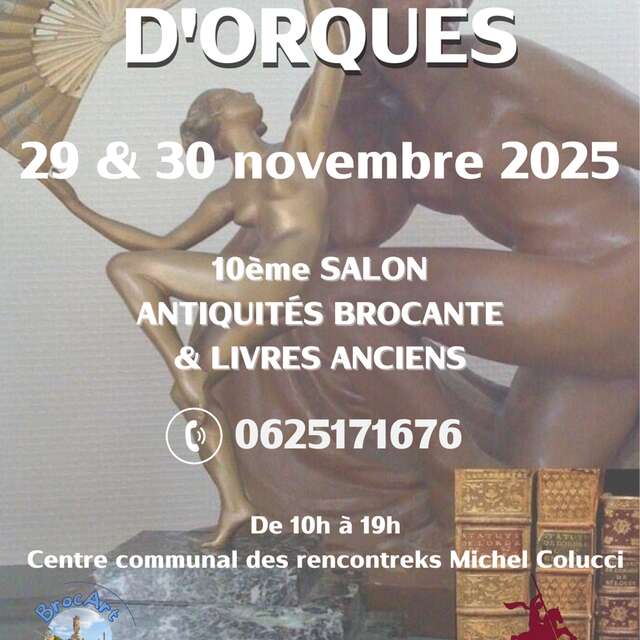 10ÈME SALON ANTIQUITÉS BROCANTE ET LIVRES ANCIENS