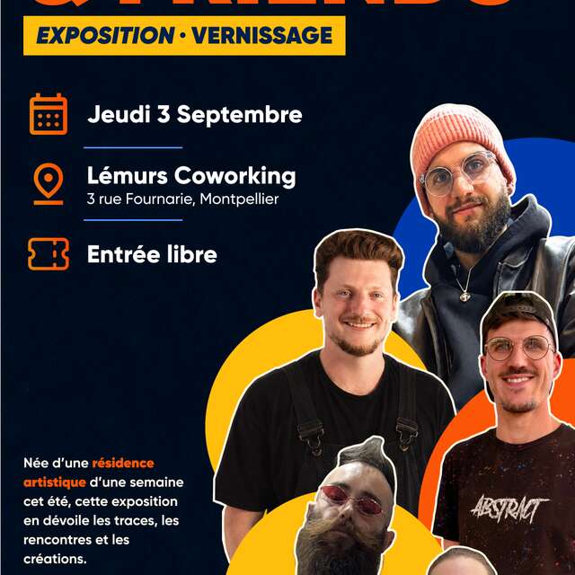 EXPOSITION COWORKING LÉMURS