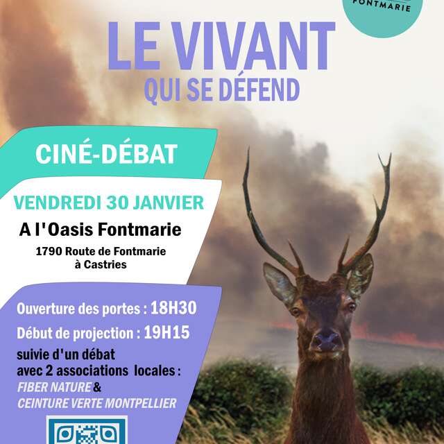 CINÉ-DÉBAT : "LE VIVANT QUI SE DÉFEND"