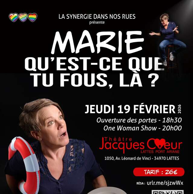 MARIE QU'EST-CE QUE TU FOUS, LÀ ?