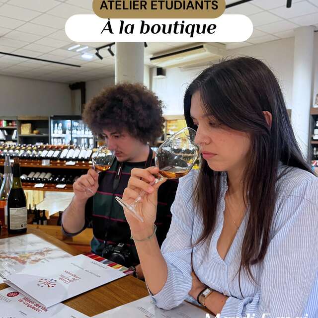 ATELIER ÉTUDIANTS À LA BOUTIQUE
