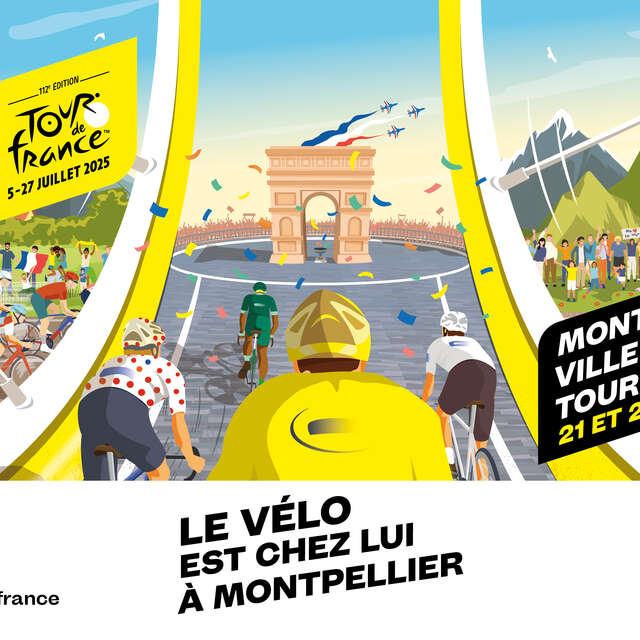MONTPELLIER VILLE ÉTAPE DU TOUR DE FRANCE 2025