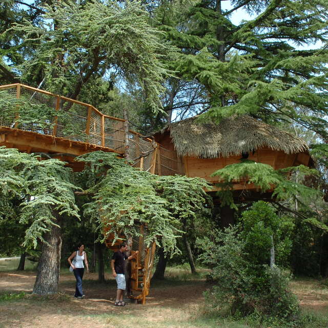 LES CABANES DE L'ARBOUSIER - CABANE CRECERELLE