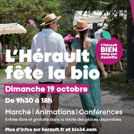 L'HÉRAULT FÊTE LA BIO