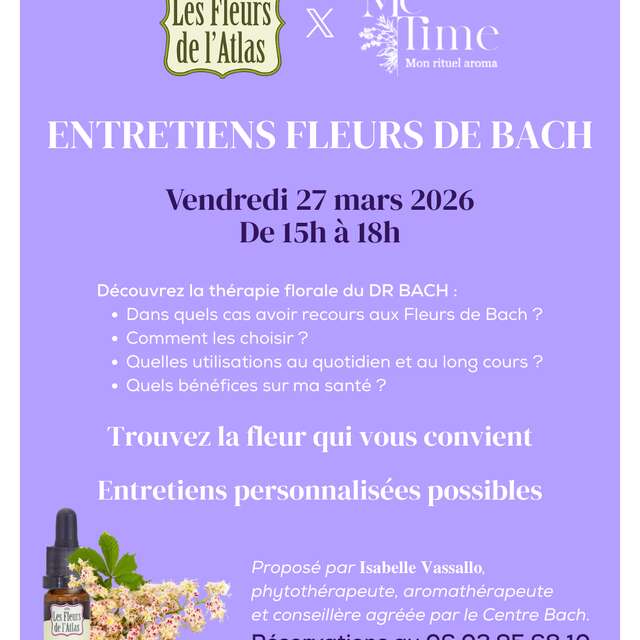 JOURNÉE FLEURS DE BACH & ÉMOTION