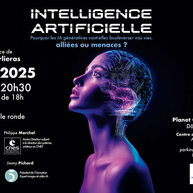 CONFÉRENCE INTELLIGENCES ARTIFICIELLES PLANET OCÉAN ODYSSEUM