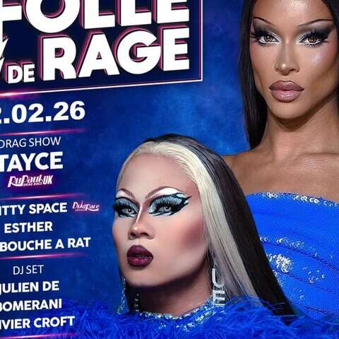 FOLLE DE RAGE X HALLE TROPISME : TEA DANCE & DRAG