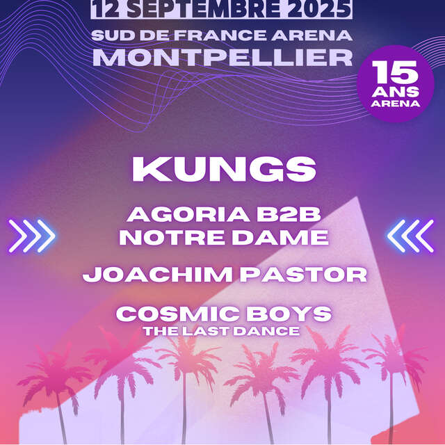 15 ANS DE LA SUD DE FRANCE ARENA