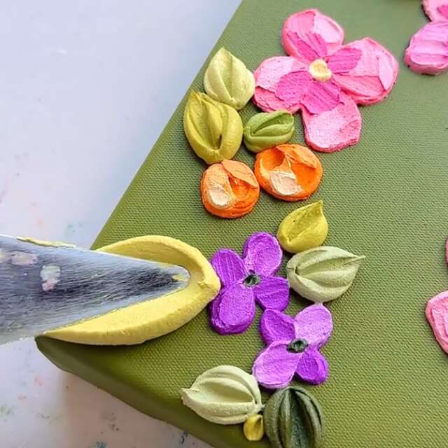 THÈME "FLEURS TEXTURÉES" AU JOST