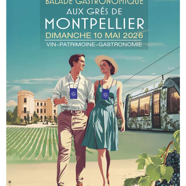 "AUX GRÉS DE MONTPELLIER" BALADE GASTRONOMIQUE