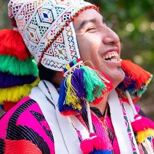 CINÉ RENCONTRE AVEC NICOLAS PAUCCAR CALCINA, REPRÉSENTANT Q'ERO, DERNIÈRE COMMUNAUTÉ INCA