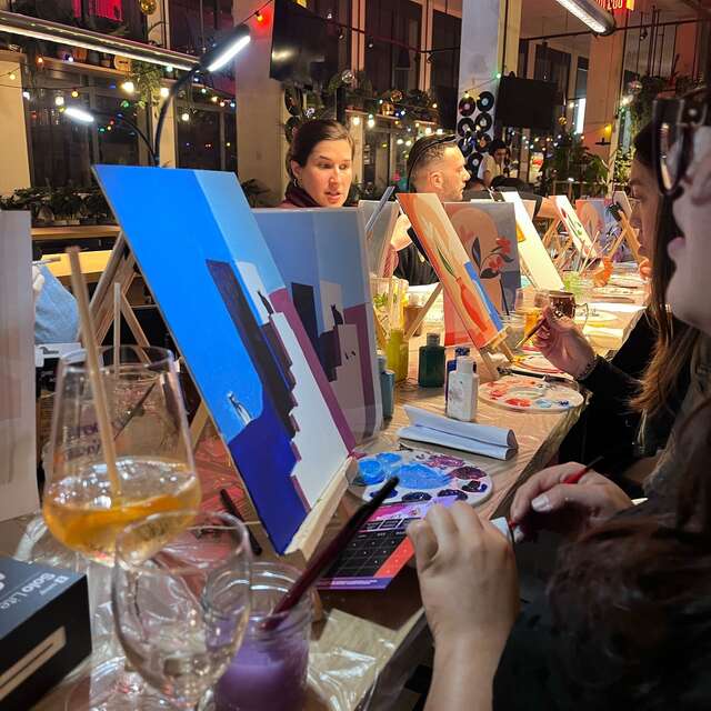 PAINT & DRINK AU JOST