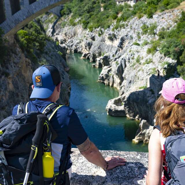 DE MONTPELLIER À SAINT-GUILHEM-LE-DÉSERT SUR LE GR®653 VOIE D'ARLES VERS COMPOSTELLE