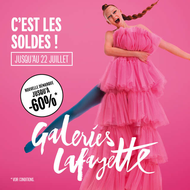 SOLDES D'ÉTÉ AUX GALERIES LAFAYETTE