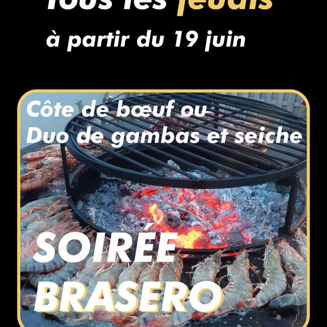 SOIRÉE BRASERO - LE TRÈFLE ROUGE
