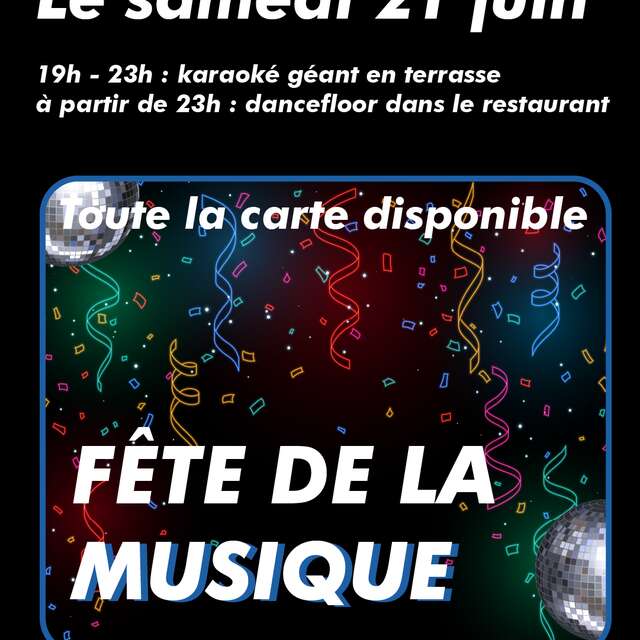 FÊTE DE LA MUSIQUE - LE TRÈFLE ROUGE