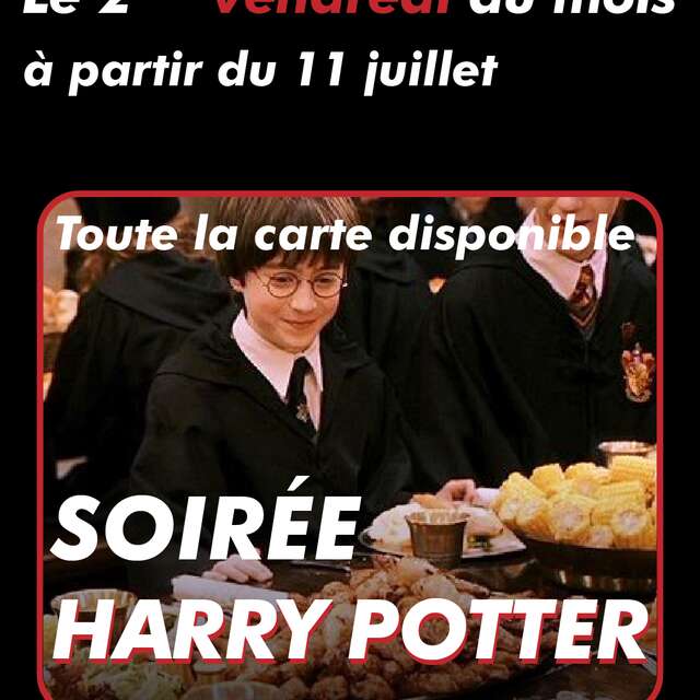 SOIRÉE HARRY POTTER - LE TRÈFLE ROUGE