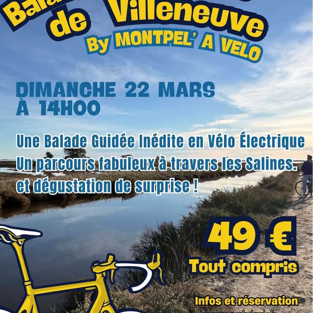 BALADE "LES SALINES DE VILLENEUVE" BY MONTPEL' A VELO