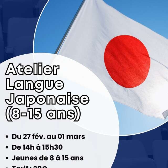STAGE DE LANGUE JAPONAISE (8-15 ANS)