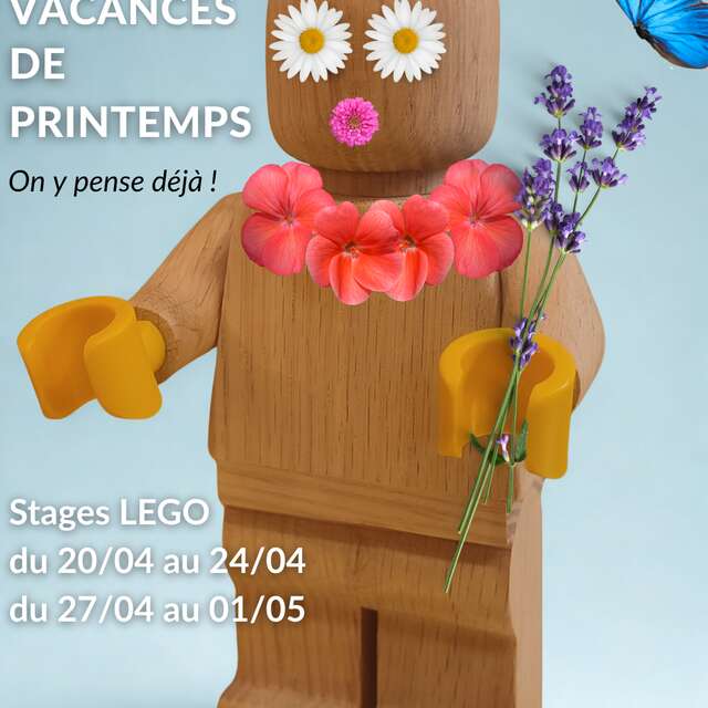 STAGES VACANCES DE PRINTEMPS  LA MAISON BRIQUE