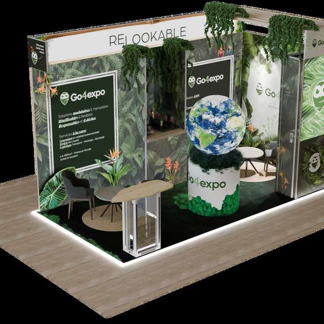 GO4EXPO - CONCEPTION ET FABRICATION DE STAND - VISIBILITÉ ÉVÉNEMENTIELLE